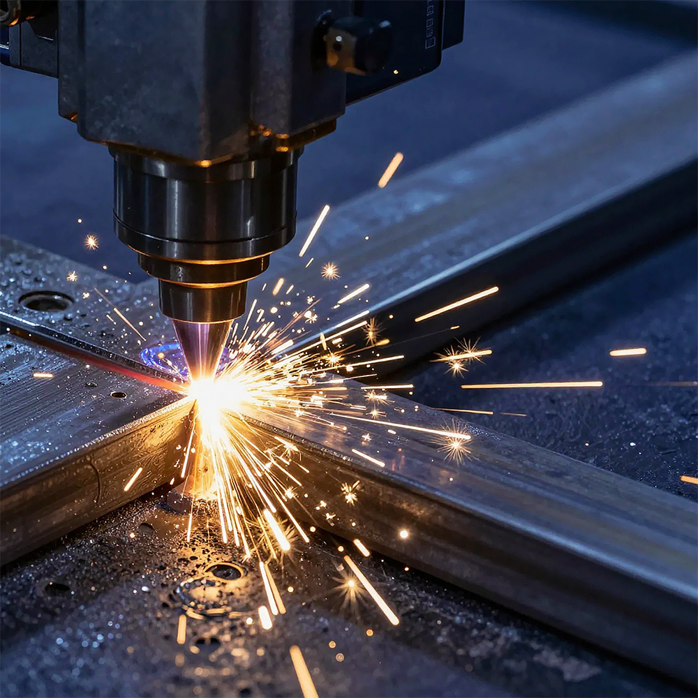 Commercial metal fabrication work at JMC Fabrication shop in Pascagoula MS